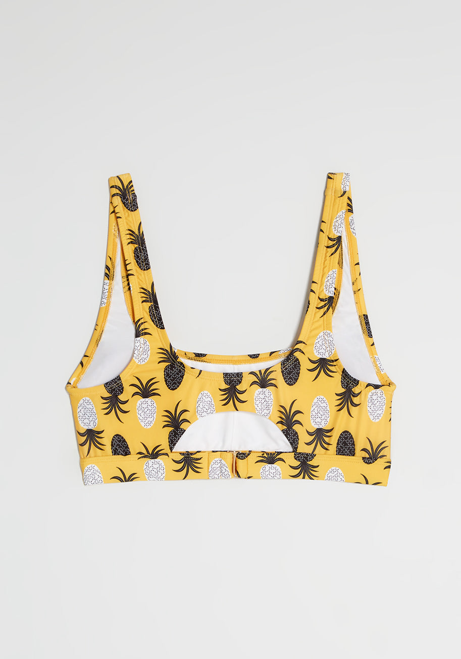 The Billie Crop Bikini Top