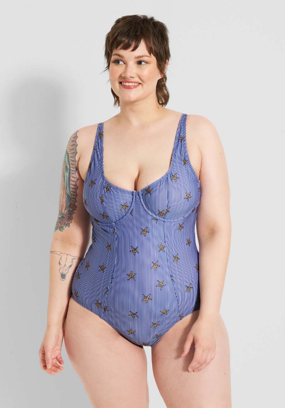 The Brandy Underwire One-Piece Swimsuit