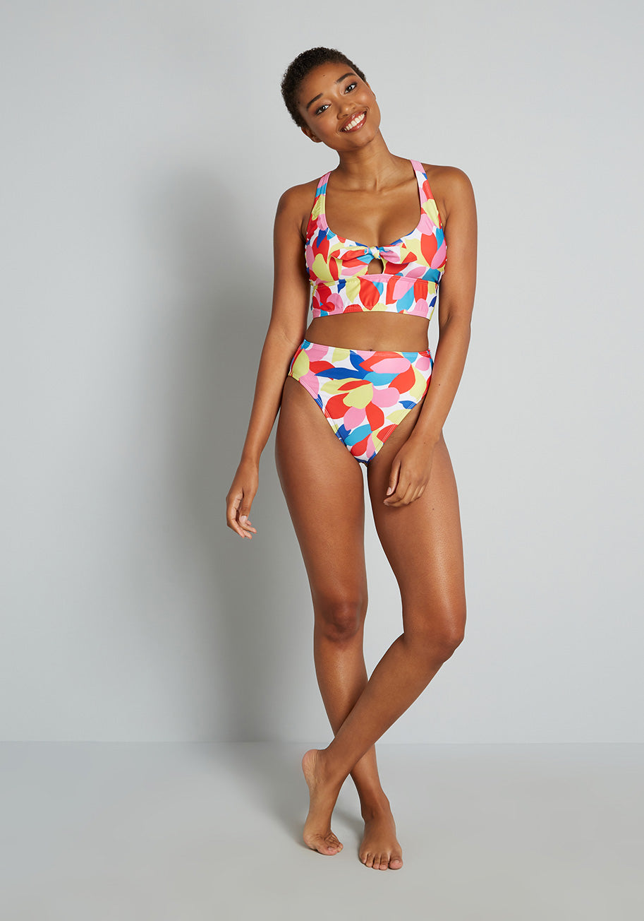 The Franky High-Waisted Bikini Bottom