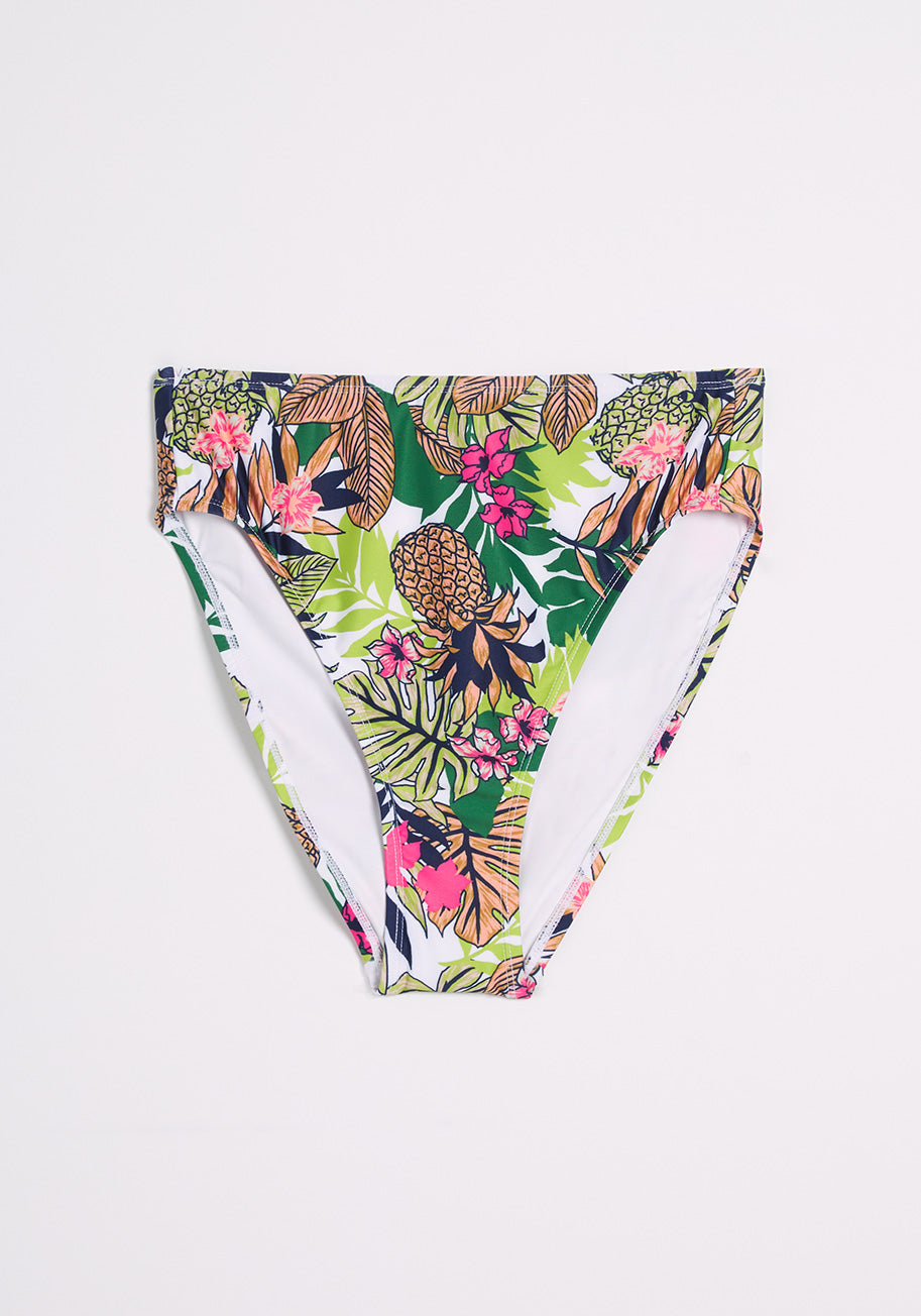 The Franky High-Waisted Bikini Bottom