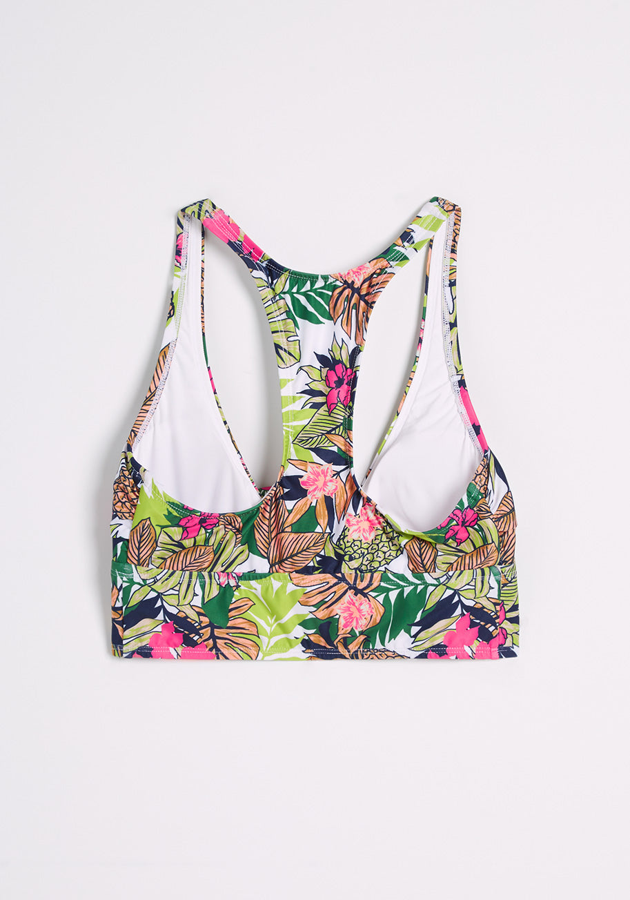 The Annika Crop Bikini Top