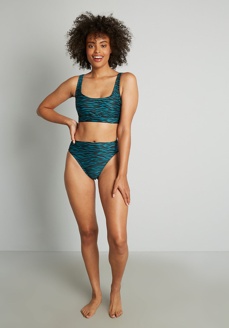 Lahaina Living Crop Bikini Top