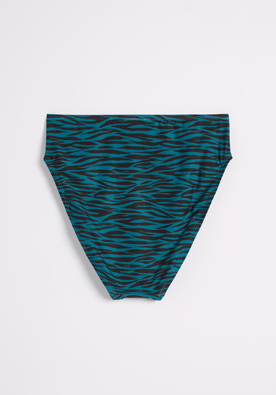 The Franky High-Waisted Bikini Bottom