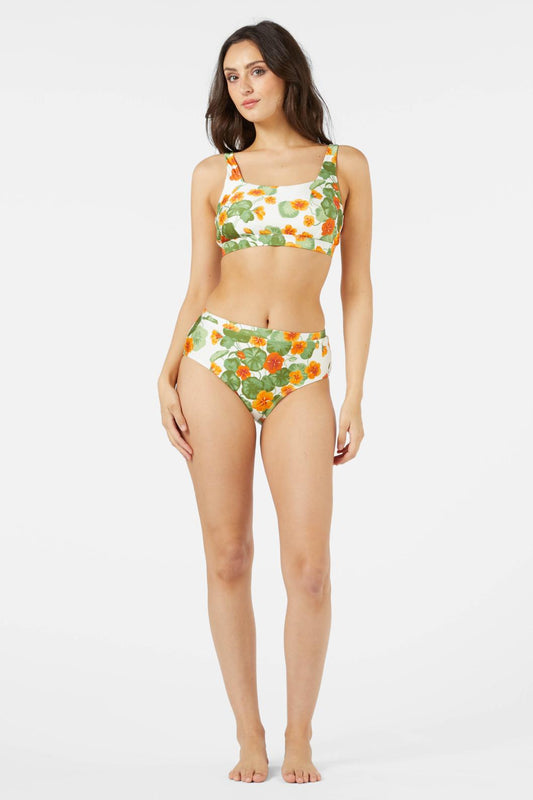 Nasturtium Bikini Top