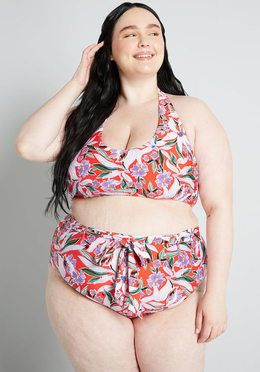 The JoJo High-Waisted Bikini Bottom